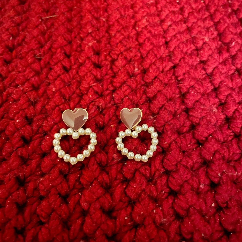 2 for $10 Heart shaped Fashion Earrings